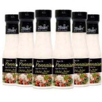 Pack de 6 Salsa Mayonesa 0% 2bSlim 250 ml