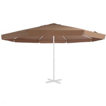 Tela de Repuesto para Sombrilla Cubierta Parasol Exterior - Color Azure Blue, Arena, Antracita, 500 cm