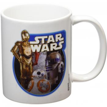 Taza Ceramica Star Wars Droids Episodio VII Producto Oficial Disney