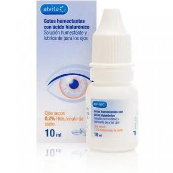 Alvita Gotas Humectantes con Ácido Hialurónico 10 ml