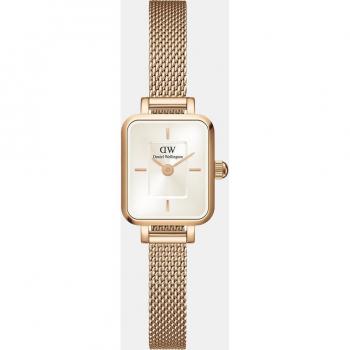 Reloj Daniel Wellington para Mujer Cuadrado Mini Champán y Oro Rosa - DW00100651