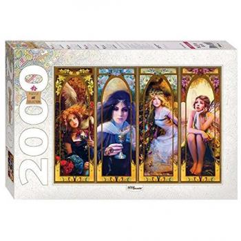 Fairy Dreams 2000-Piece Step Puzzle