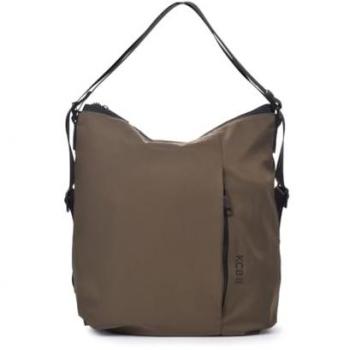 Bolso Mochila KCB Maze Verde | Diseño Convertible, Espacioso y Vegano | Asas Ajustables y Bolsillos Prácticos