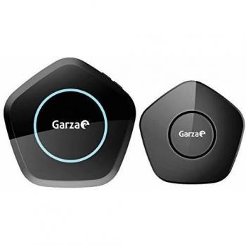 Garza 401224 Timbre Inalámbrico Exterior Por Infrarrojos, Negro
