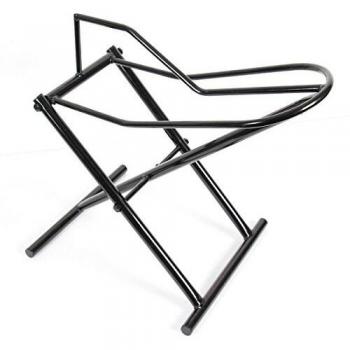 Soporte de Silla de Montar Waldhausen Travel, Metal Negro