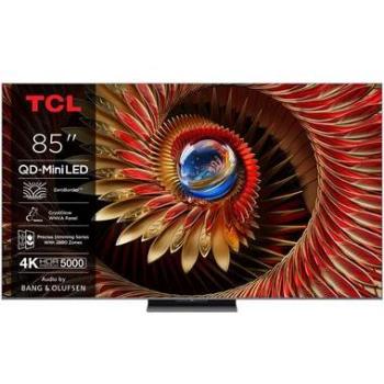 Televisor Mini LED TCL 85C8K - 85, 4K UHD, Google TV, Sonido Bang & Olufsen