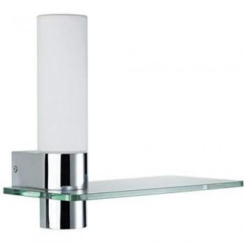 Paulmann 70608 Lámpara de pared Asterión IP44 4,5 W cromo, blanco, metal, acrílico