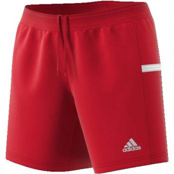 adidas T19 KN SHO W Shorts, Mujer, Power Red/White, XS