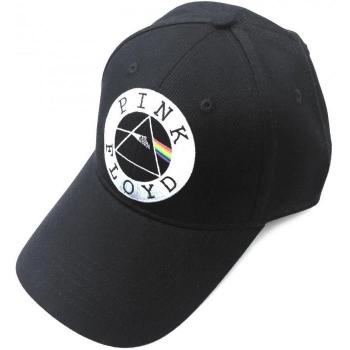 Gorra de béisbol unisex adulta Pink Floyd con logo circular en color negro, talla única