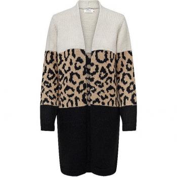 Chaqueta de Punto Jade Animal Print Multicolor para Mujer Talla M