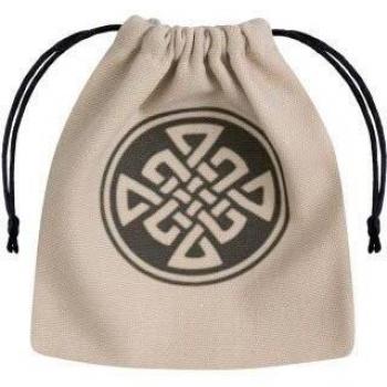 Q Workshop Celtic Beige & Black Dice Bag
