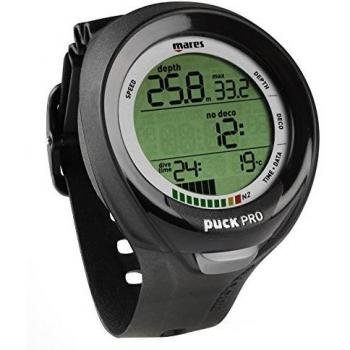 Mares Puck Pro + Ordenador de Buceo, Black, One Size