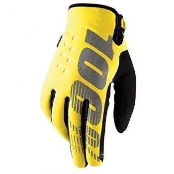 Inconnu 100% BRISKER – Guantes de protección, color Amarillo - amarillo, tamaño S