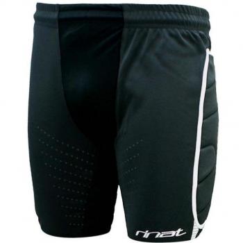 Rinat Short Moya Pantalón Corto De Portero, Unisex Adulto, Negro, YM