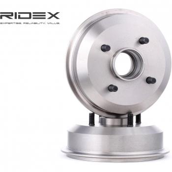 RIDEX 123B0026 Tambor de freno, Set de 2