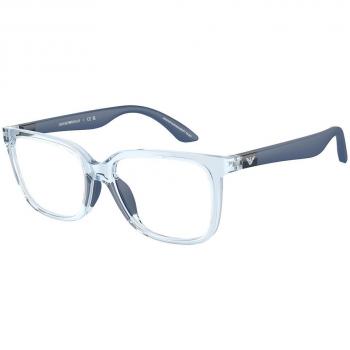 Emporio Armani EK3006F Kids Asian Fit 6141 Kids' Eyeglasses Blue Size 49 - Frame Only with Blue Light Block Available