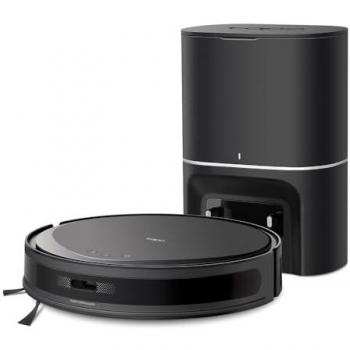 Aspirador Robot Tapo RV20 MAX Plus con Estación de Vaciado Automático, Potencia de Aspiración 5300Pa y Navegación LiDAR MagSlim