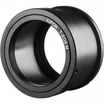 Kipon T2 - Adaptador para Objetivos de cámaras Canon EOS M, Negro