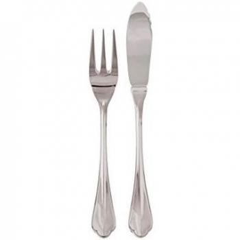 Fish Flatware Set 24 Pcs Rome S/Steel