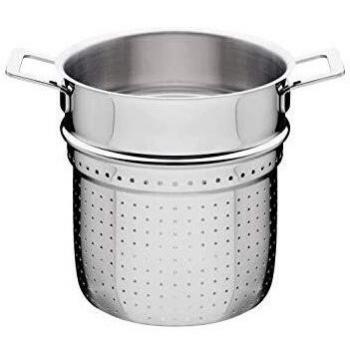Alessi AJM306 Pots&Pans - Cacerola con agujeros para pasta