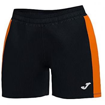 Short Joma Maxi Mujer Negro Naranja - Talla XXL