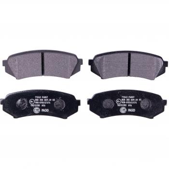 Juego de pastillas de freno HELLA 8DB 355 009-391, Kit de plaquetas de freno para frenos a disco