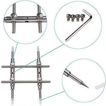 Neewer Profesional - Llave de Puntas Planas & Afiladas para Lente de Camara Reflex Digitl Herramienta de Reparacion de Apertura para la mayoria de camaras