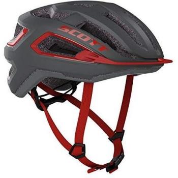Scott 275195 - Casco de Bicicleta Unisex para Adulto, Gris Oscuro y Gris