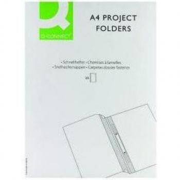 Carpeta Dossier con Fastener Q-Connect de Plástico Din A4 Color Azul - KF01454