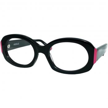 Rojasele LOS ANGELES 01 Gafas Recetadas para Hombre Negras con Armazones Negros y Lentes Recetadas de 50