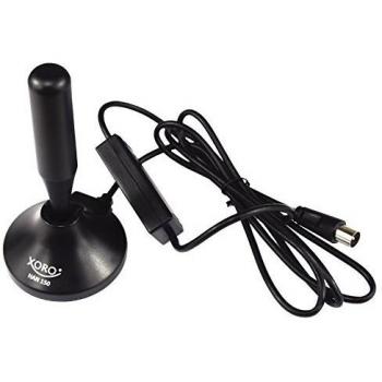 Xoro han 150p dvbtt2antena uhf inclinable cable de 15m color negro
