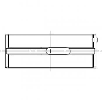 Cojinete de cigüeñal MAHLE ORIGINAL 001 HL 21956 025 para MERCEDES-BENZ y JEEP