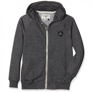 Billabong All Day-Chaqueta con capucha y cremallera para niño Dark Grey Heather FR: 10 años