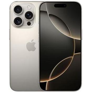 iPhone 16 Pro 1TB Titanio Natural Smartphone 5G con Control de Cámara, grabación en 4K a 120 f/s con Dolby Vision y gran autonomía, móvil libre