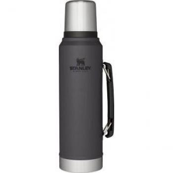 Stanley Classic Vacuum Bottle 1.0L - Charcoal - Engraved or Personalised