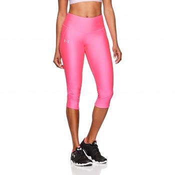 Under Armour Armour Fly Fast Capri, Mujer, Rosa, XS