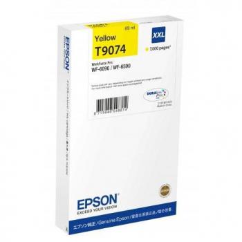Cartucho de tinta Epson C13T90744N Original Extra Alto Rendimiento Amarillo