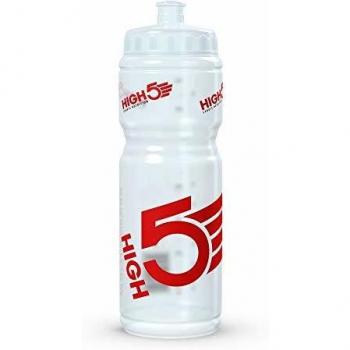 High 5 HFN507 - Botella reutilizable para ciclistas, transparente, 0.75 l