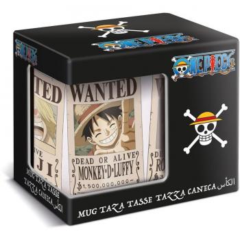 Taza One Piece Wanted Cerámica 325 ml (Pack de 6)