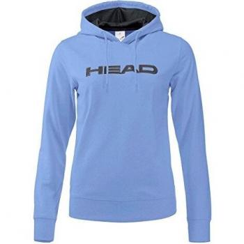 SUDADERA CAPUCHA MUJER HEAD TRANSITION ROSIE AZUL CLARO GRIS