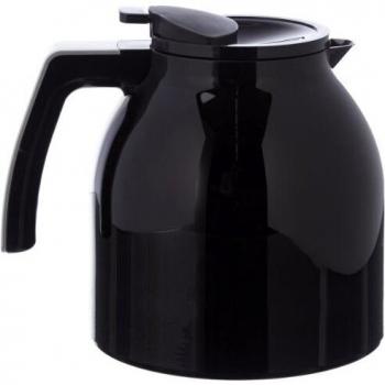 Tetera Térmica Melitta Look III Therm De Luxe 1L Negra y Plateada para Cafeteras M659