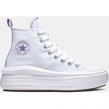 Converse Zapatilla Niña Move Hi Blanco All Star High Top Plataforma Smartfoam