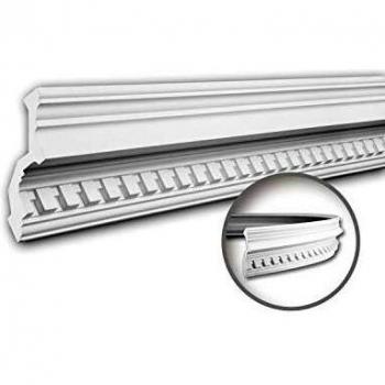 Cornisa Decorativa Flexible Neoclásica Blanca 2 m Profhome 150111F
