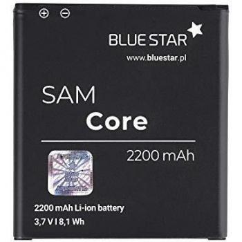 Blue Star Premium - Batería de Li-Ion litio 2200 mAh de Capacidad Carga Rapida 2.0 Compatible con el Samsung Galaxy Core Prime G3608 / G3606 / G3609