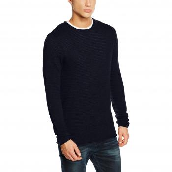 SELECTED HOMME 16046371 - Suéter Hombre, Azul