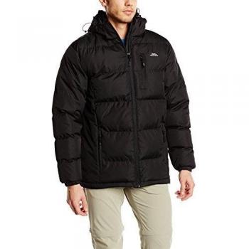 Trespass Clip Chaqueta, Hombre, Negro, 2X-Small