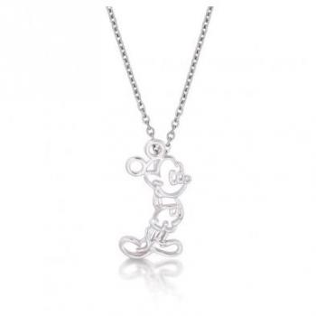 COLGANTE DISNEY MICKEY MOUSE BAÑO DE ORO BLANCO