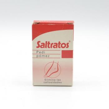 Saltratos Pedi Pumice Sponge - Exfoliating pumice sponge for feet, designed to eliminate calluses, 1 unit