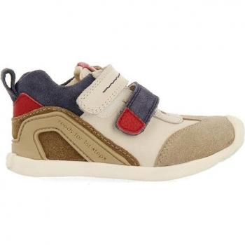 Botines de bebé Gioseppo Polana en piel y serraje de varios colores