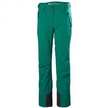 Pantalones de esquí aislantes Helly Hansen Legendary para mujer, color 439 Esmeralda, talla M